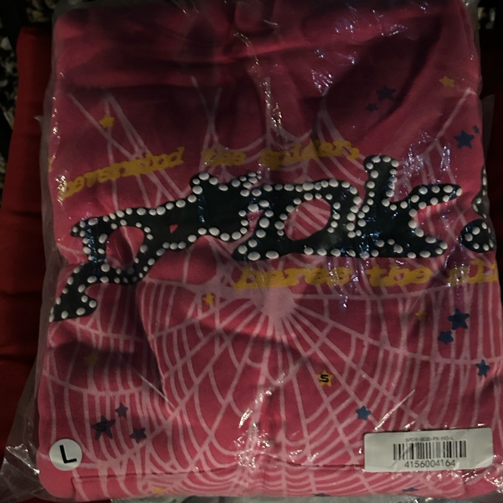 Pink Graphic Men's Sweater